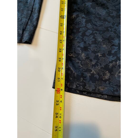 PrettyLittleThing Black Jacquard Satin Lace Up Corset Jumpsuit Size 12 Romantic - Picture 11 of 12